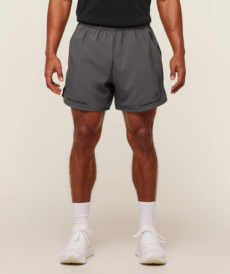 Gymshark Movement Sport 5" Shorts - Onyx Grey