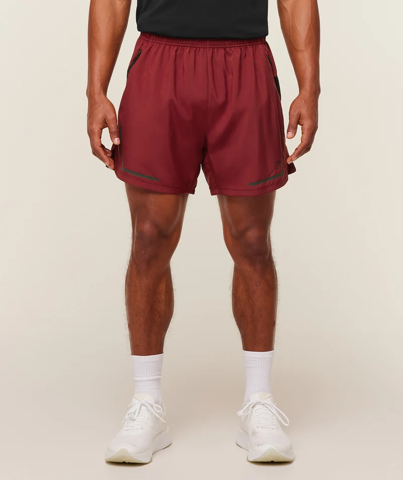 Gymshark Movement Sport 5" Shorts - Sets Red