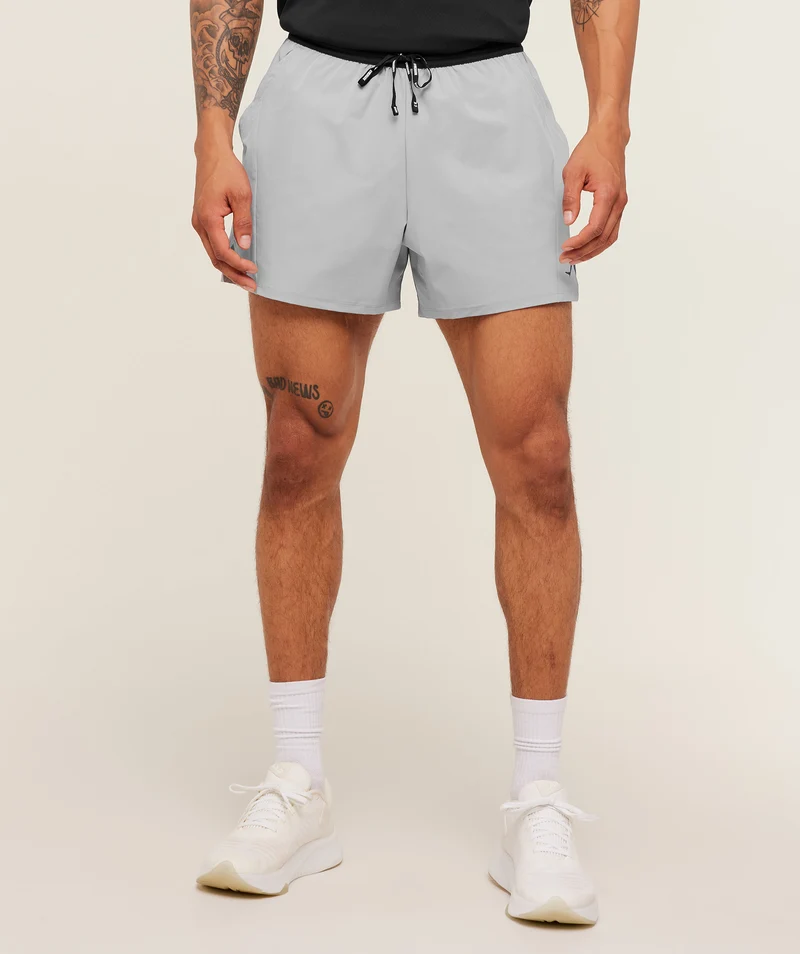 Gymshark Weekend 5" Shorts - Stratus Grey