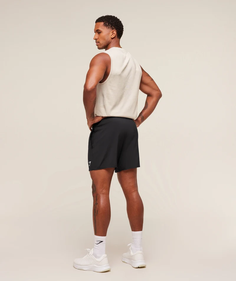 Gymshark Lightweight Seamless Tank - Pebble Grey/White