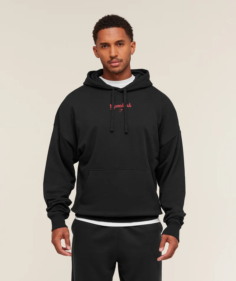 Gymshark Après-Lift Club Hoodie - Black