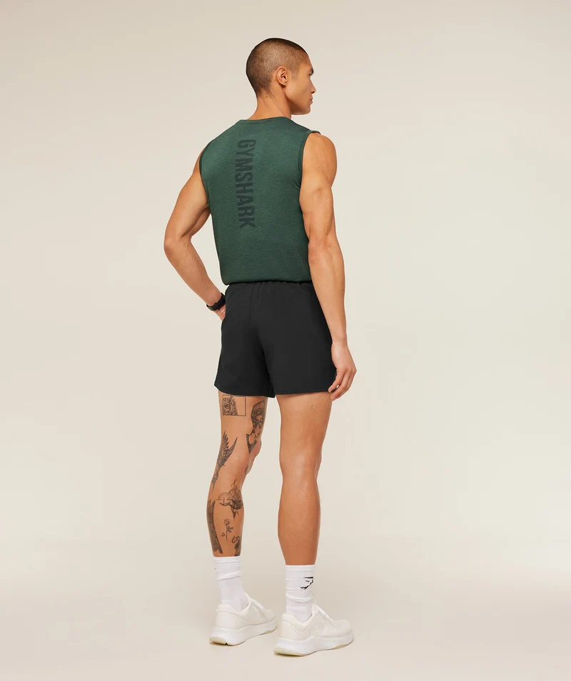 Gymshark Lightweight Seamless Tank - Victory Green/Marl