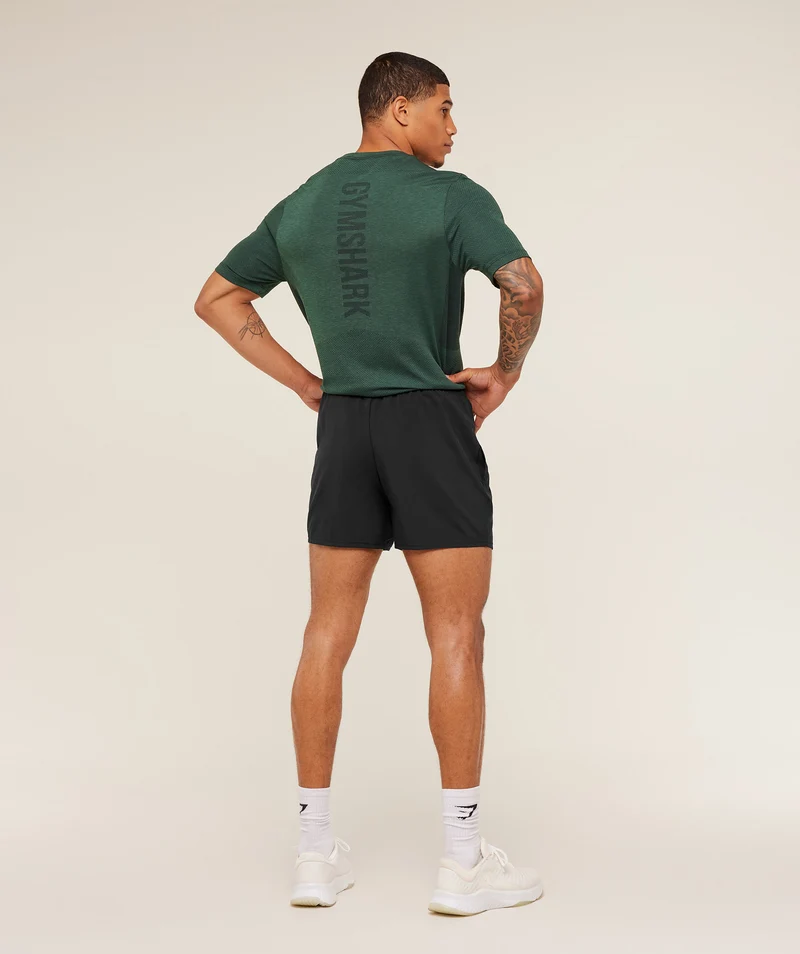 Gymshark Lightweight Seamless T-Shirt - Victory Green/Marl
