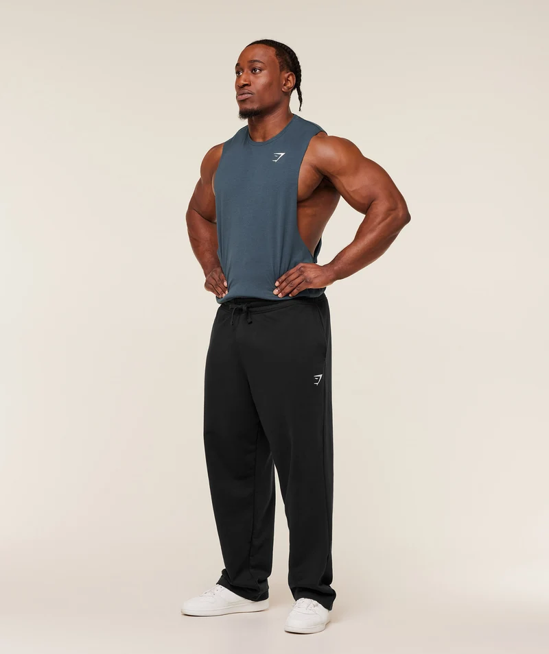 Gymshark Critical Drop Arm Tank - Stealth Blue