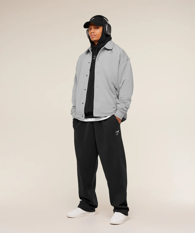 Gymshark Power Coach Jacket - Smokey Grey