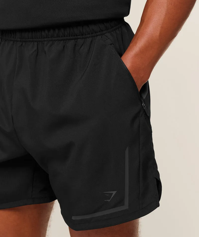 Gymshark Movement Sport 5" Shorts - Black