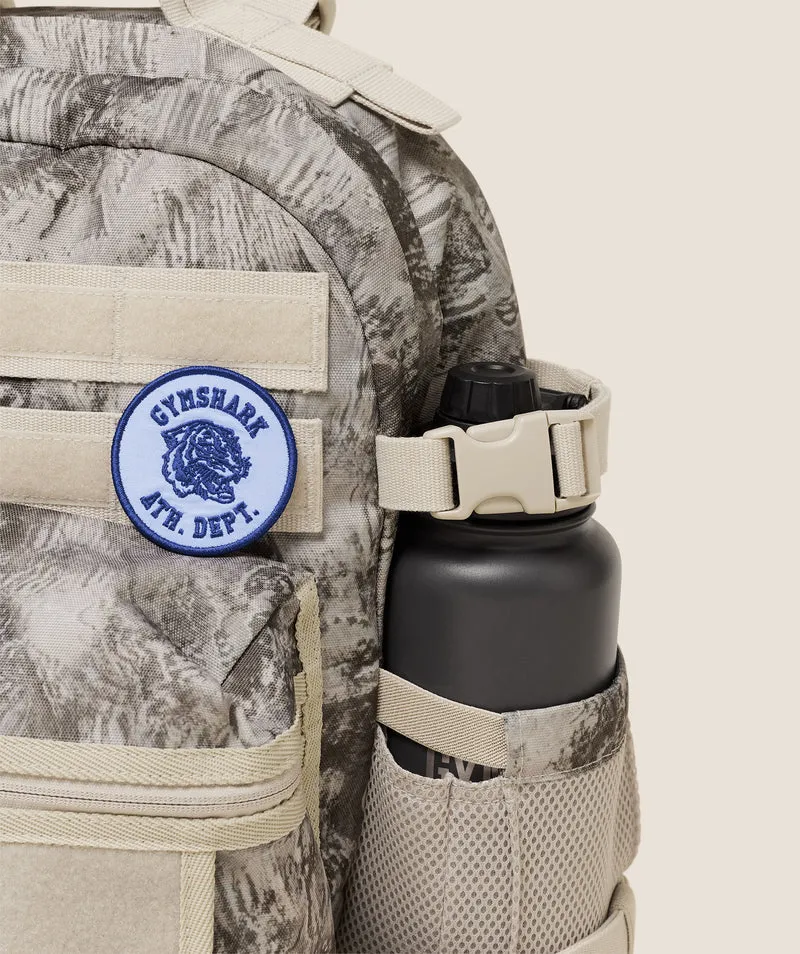 Gymshark Tactical Slouch Backpack - Pebble Grey
