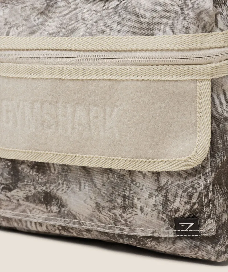 Gymshark Tactical Slouch Backpack - Pebble Grey
