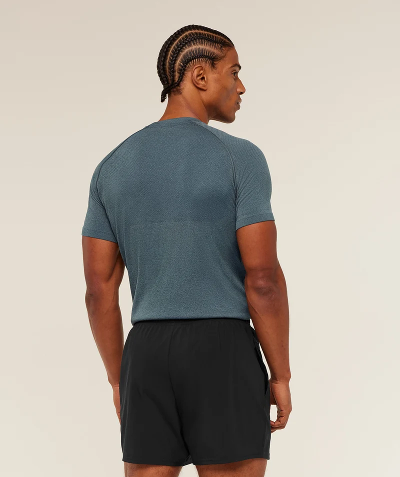 Gymshark Vital Seamless T-Shirt - Iron Blue/Stealth Blue