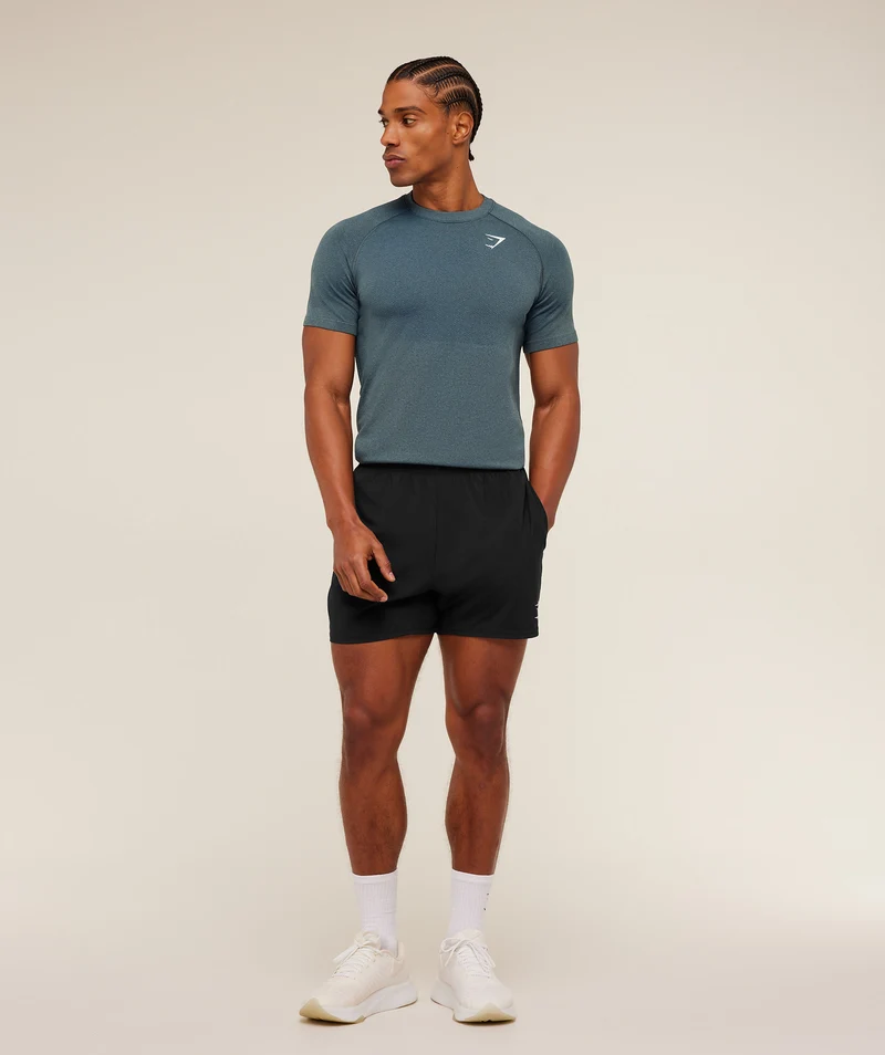Gymshark Vital Seamless T-Shirt - Iron Blue/Stealth Blue