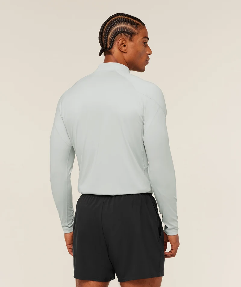 Gymshark Performance 1/4 Zip - Light Grey