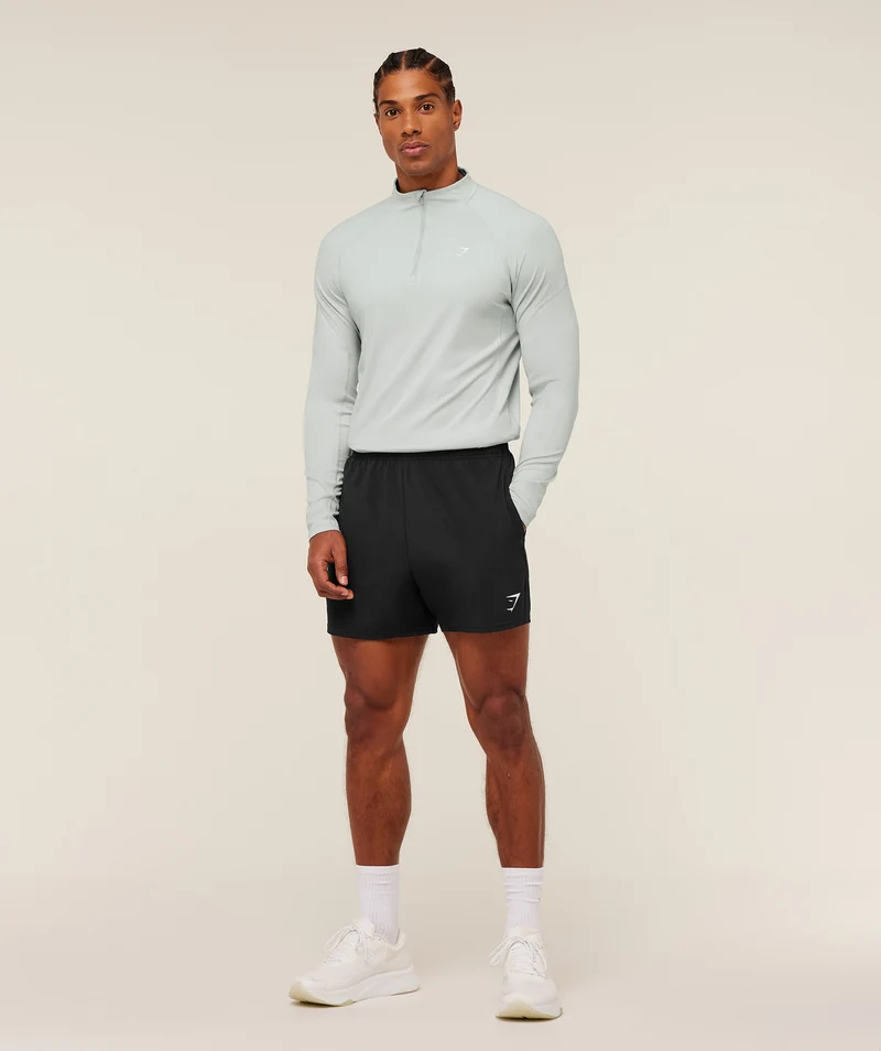 Gymshark Performance 1/4 Zip - Light Grey