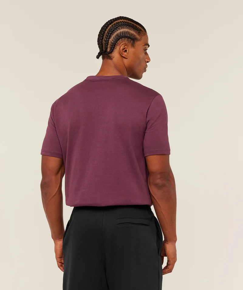 Gymshark Crest T-Shirt - Impact Burgundy
