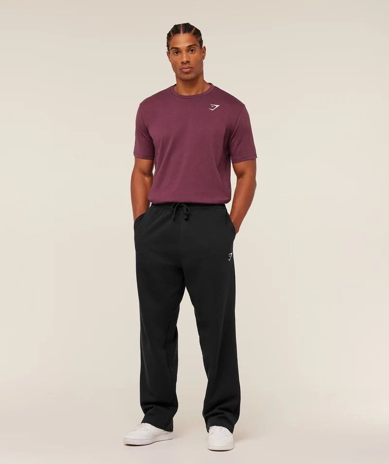Gymshark Crest T-Shirt - Impact Burgundy