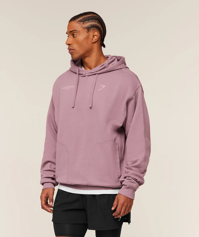 Gymshark Conditioning Club Hoodie - Calm Pink/Light Pink