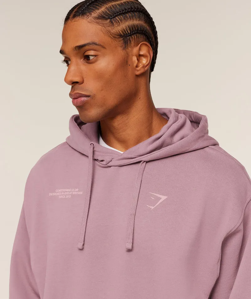 Gymshark Conditioning Club Hoodie - Calm Pink/Light Pink