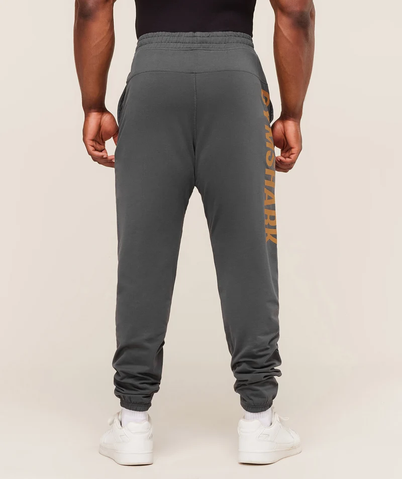 Gymshark Prime Joggers - Onyx Grey/Antique Gold
