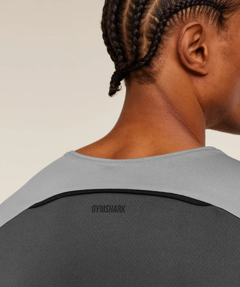 Gymshark Arrival Contrast Tank - Smokey Grey/Onyx Grey