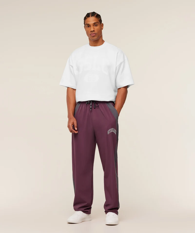 Gymshark Collegiate Tech Pant - Impact Burgundy