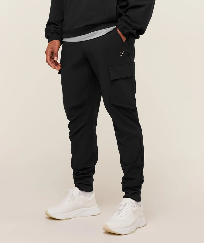 Gymshark Tactical Joggers - Black