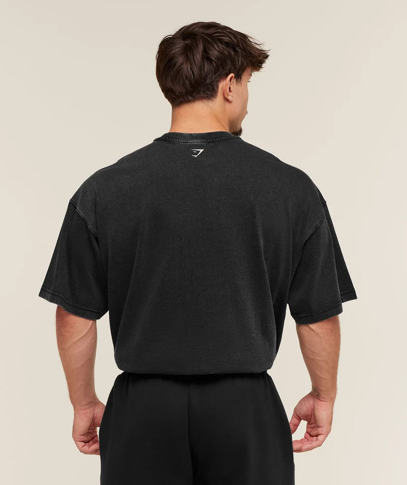 Gymshark 2012 Lifting Club T-Shirt - Black