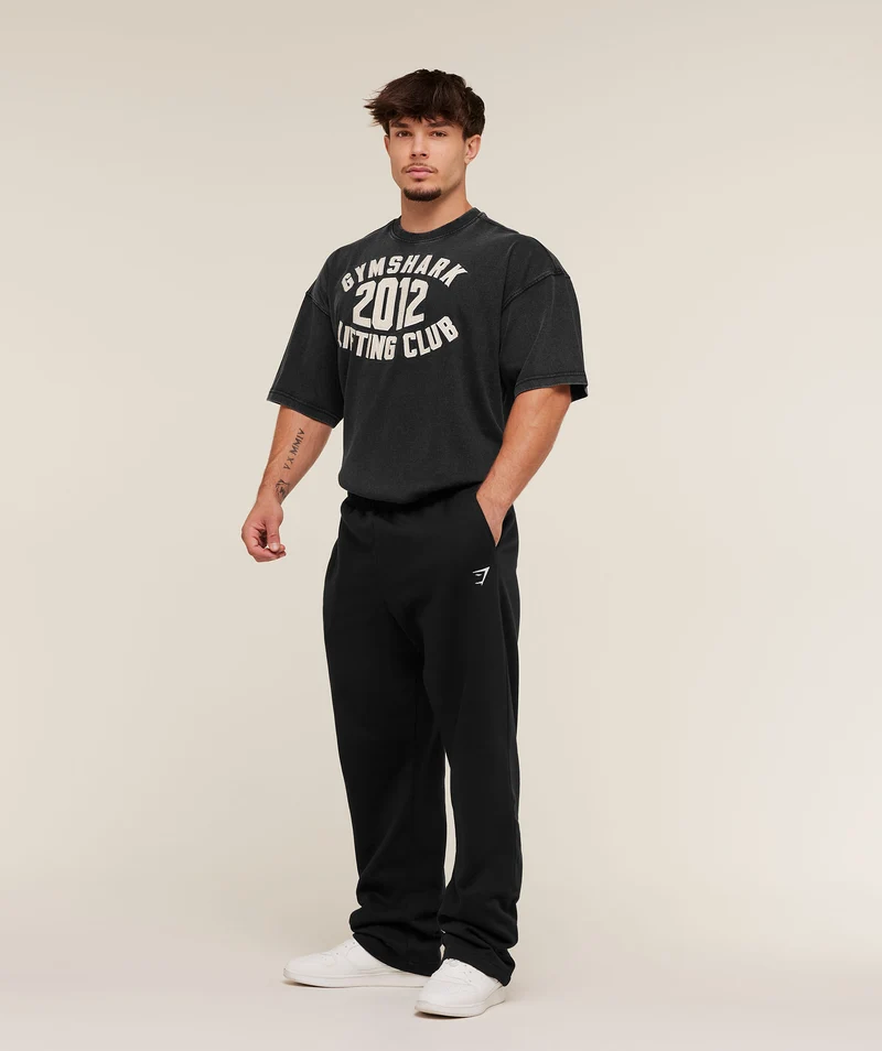 Gymshark 2012 Lifting Club T-Shirt - Black