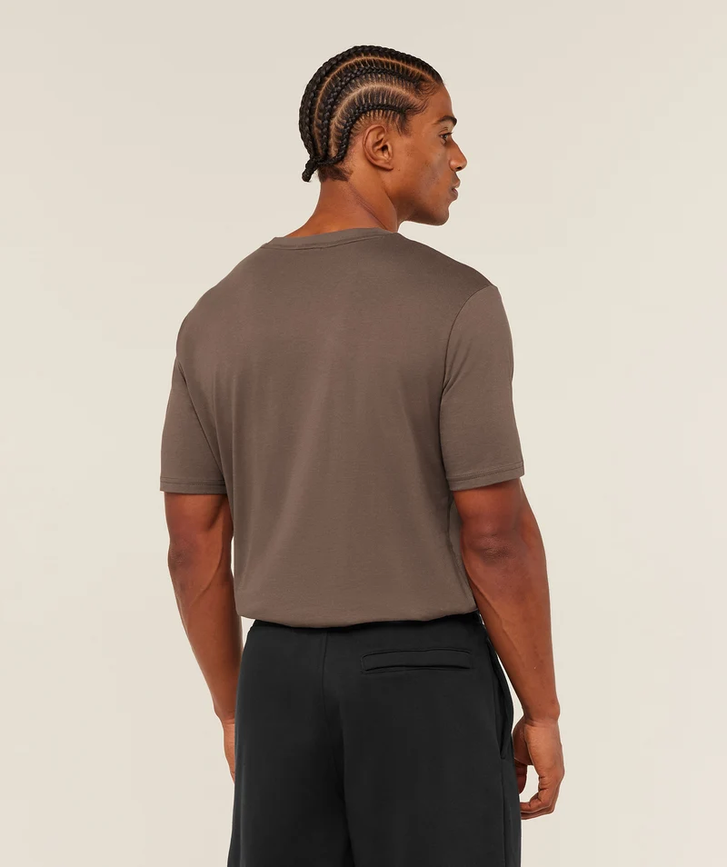 Gymshark Crest T-Shirt - Soft Brown