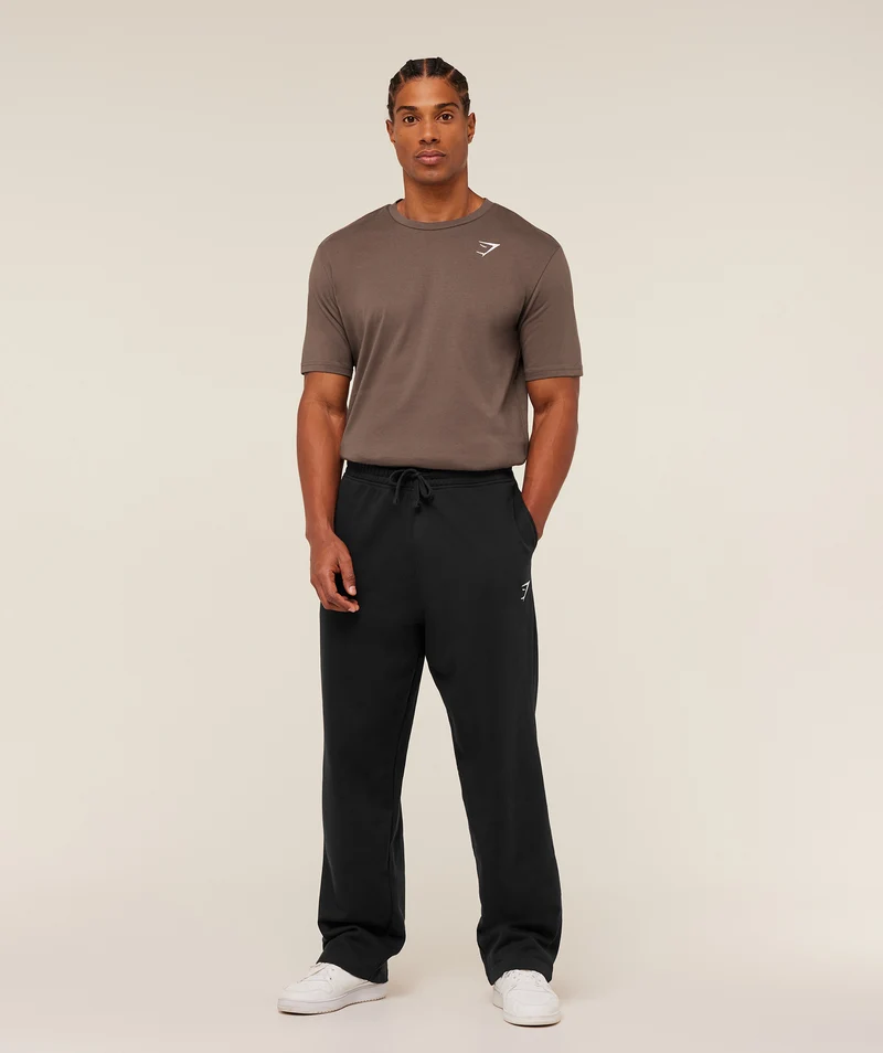 Gymshark Crest T-Shirt - Soft Brown