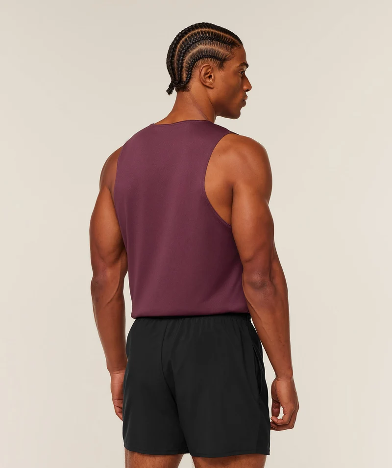 Gymshark Arrival Tank - Impact Burgundy