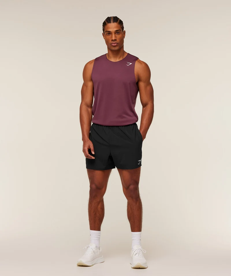 Gymshark Arrival Tank - Impact Burgundy
