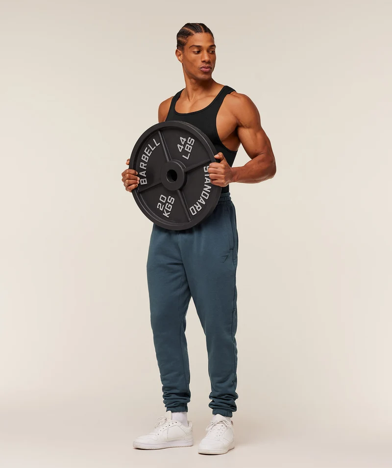 Gymshark Power Wordmark Jogger - Stealth Blue