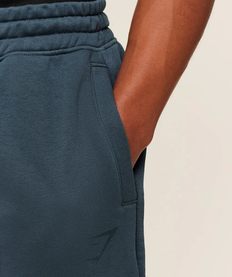 Gymshark Power Wordmark Jogger - Stealth Blue