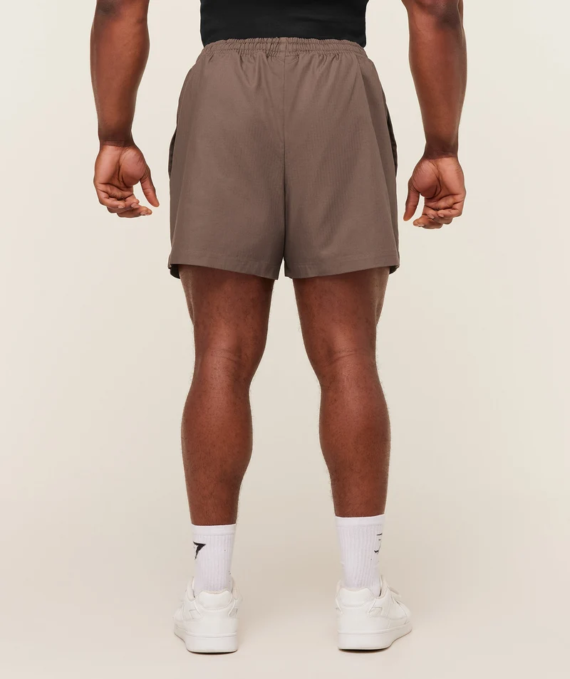 Gymshark Pumper Shorts 5" - Soft Brown