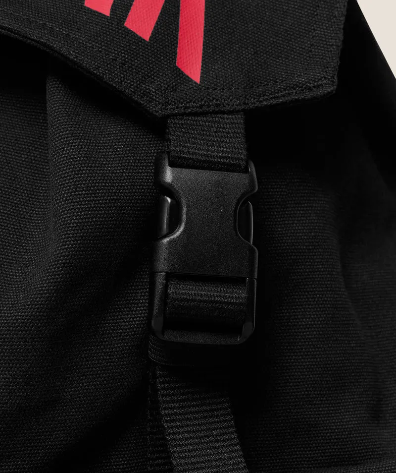 Gymshark Power Backpack - Black/Conditioning Red