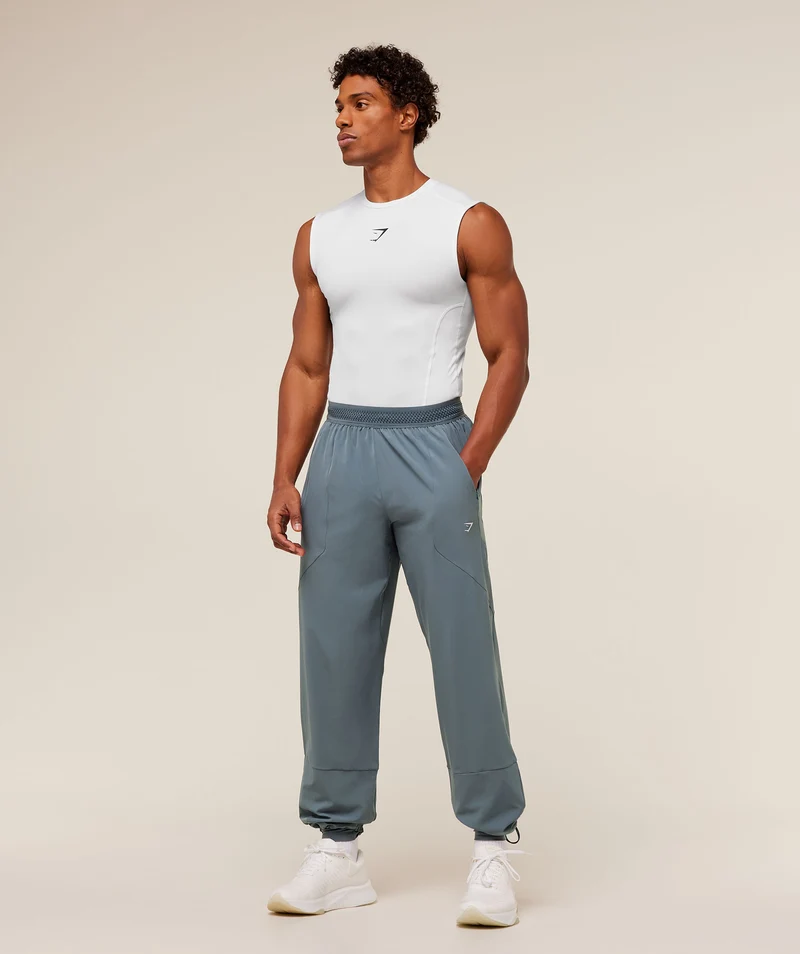 Gymshark Running Joggers - Iron Blue