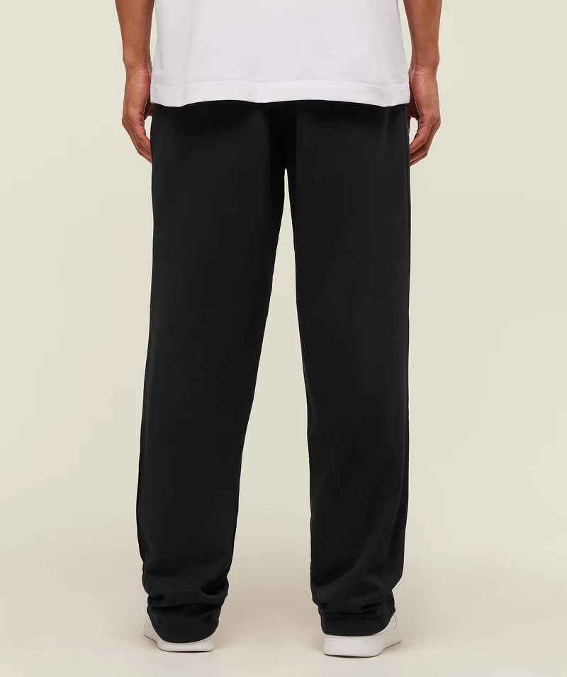 Gymshark Crest Straight Leg Joggers Tall - Black