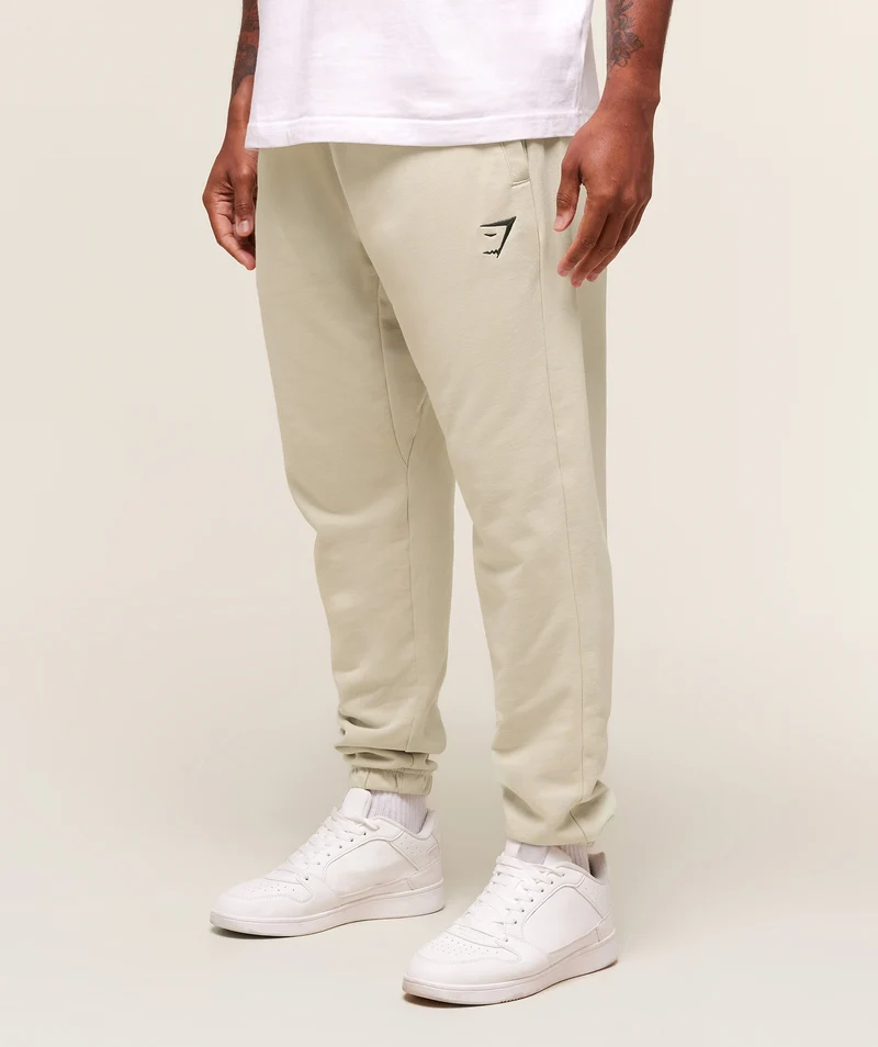Gymshark Essential Oversized Joggers - Pebble Grey