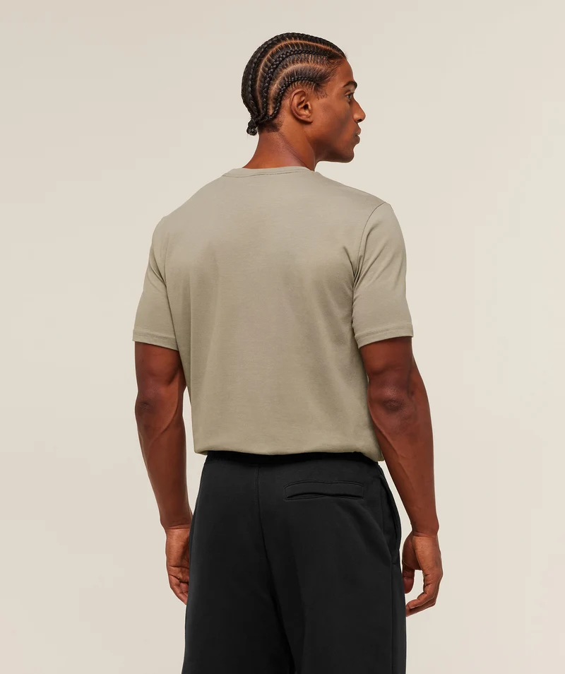 Gymshark Crest T-Shirt - Linen Brown