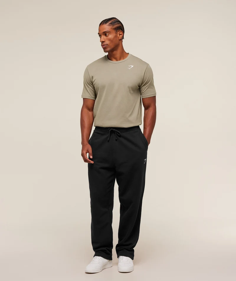 Gymshark Crest T-Shirt - Linen Brown
