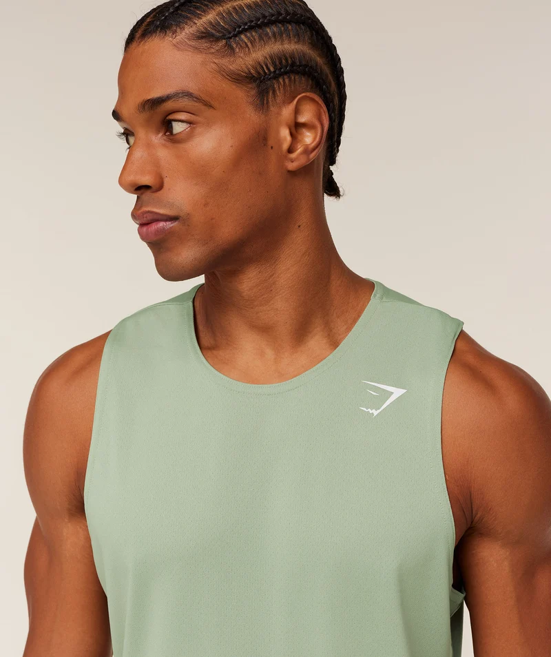 Gymshark Arrival Tank - Haze Green