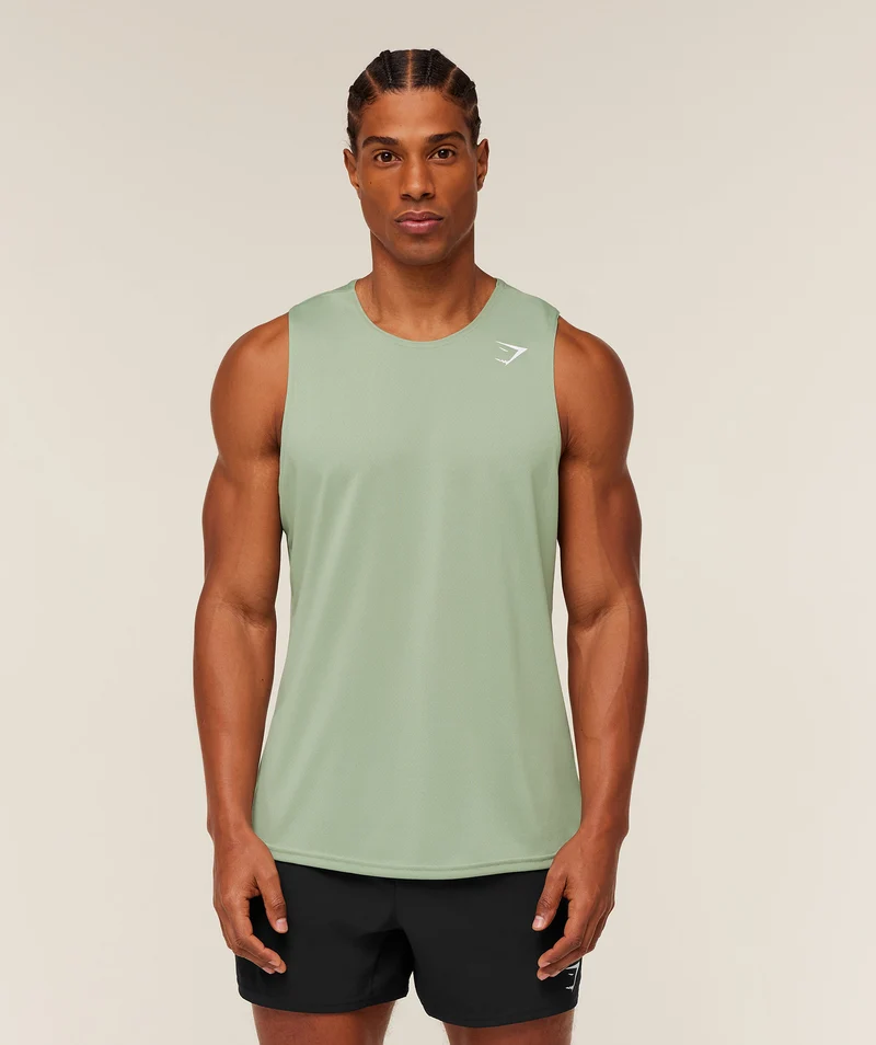 Gymshark Arrival Tank - Haze Green
