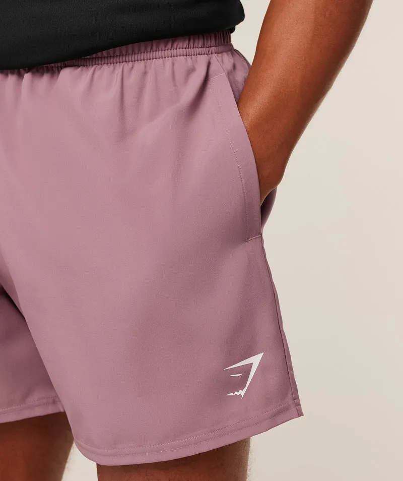 Gymshark Arrival 5" Shorts - Calm Pink