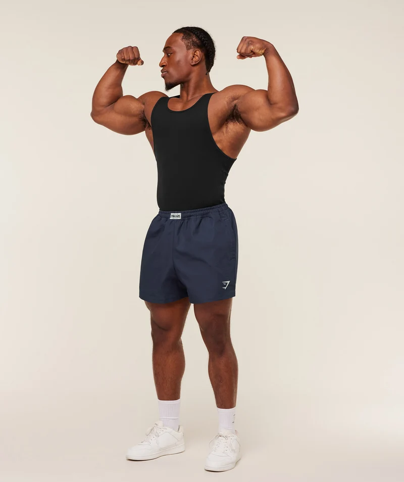 Gymshark Pumper Shorts 5" - Heavy Blue