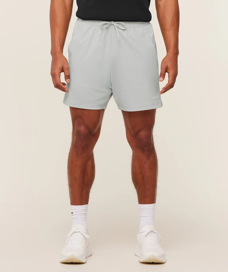 Gymshark Hybrid 6" Short - Light Grey
