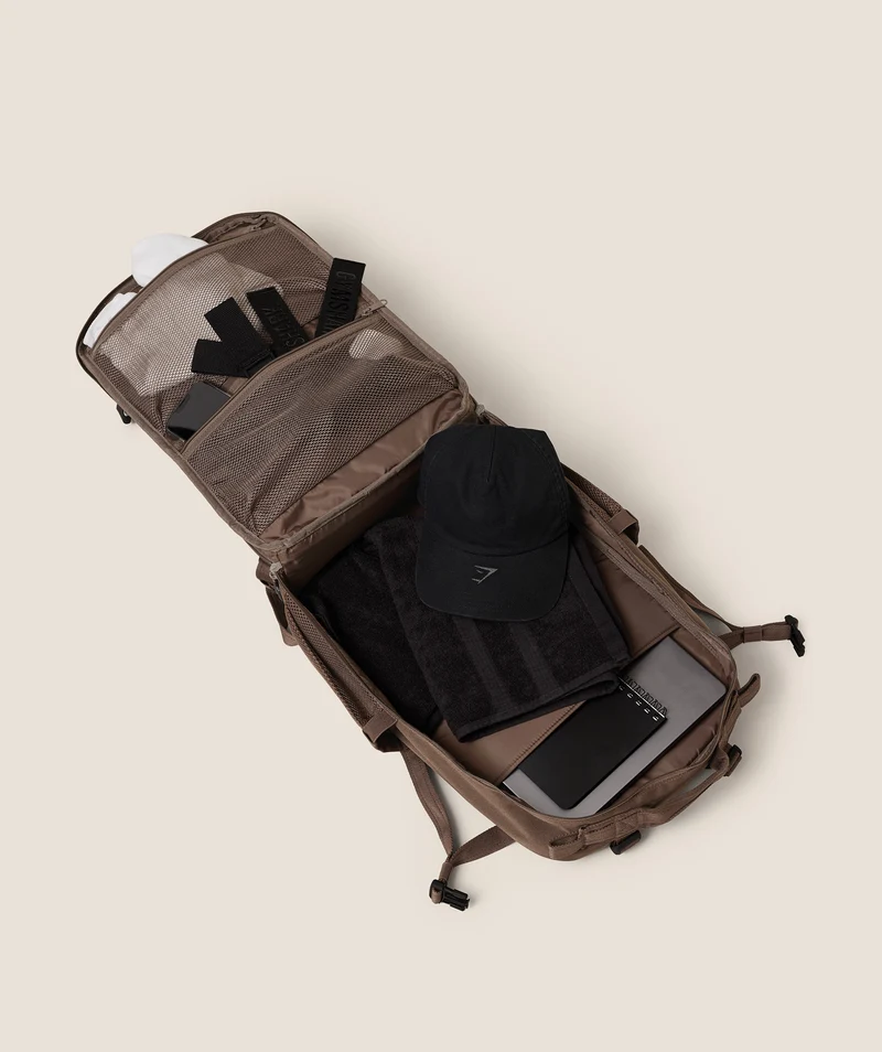 Gymshark Tactical Backpack - Soft Brown