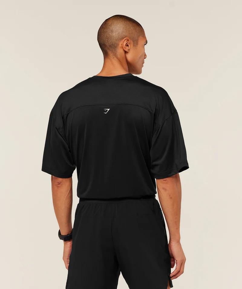Gymshark Tactical Oversized T-Shirt - Black