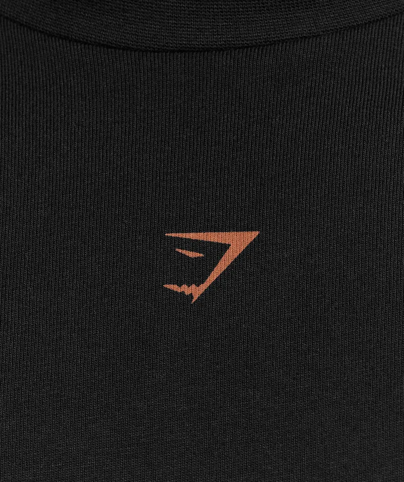Gymshark Strength Long Sleeve T-Shirt - Black