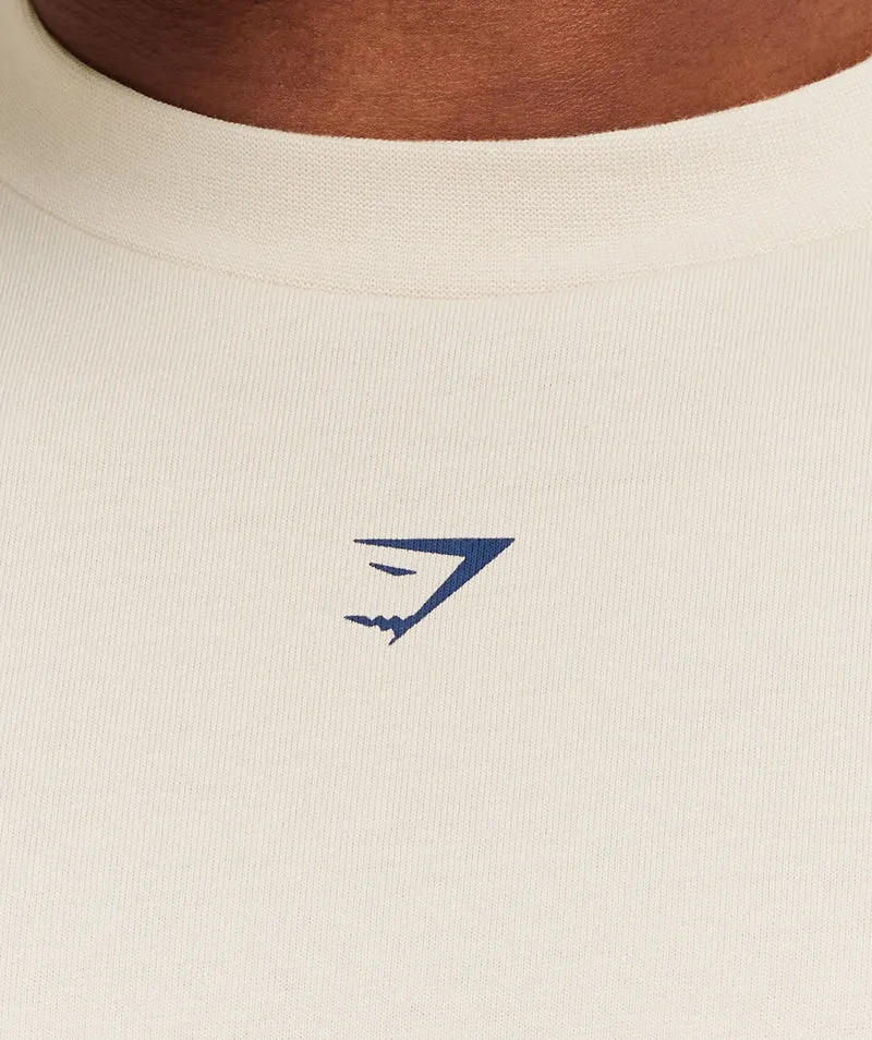 Gymshark Strength T-Shirt - Oat White