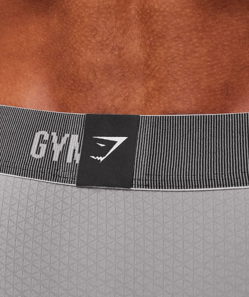Gymshark Sports Tech Boxer 3PK - Smokey Grey