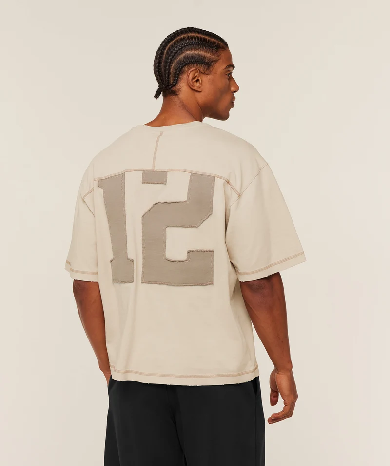 Gymshark Re-Rack T-Shirt - Pebble Grey